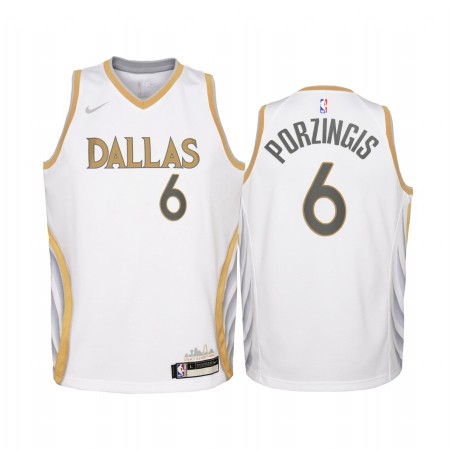 Dres Dallas Mavericks Kristaps Porzingis 6 2020-21 City Edition Swingman